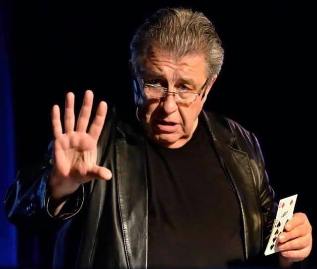Bernard Bilis on stage