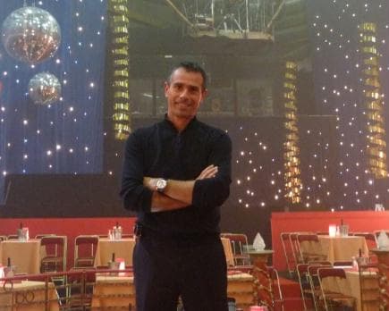 Jean Philippe Loupi on stage