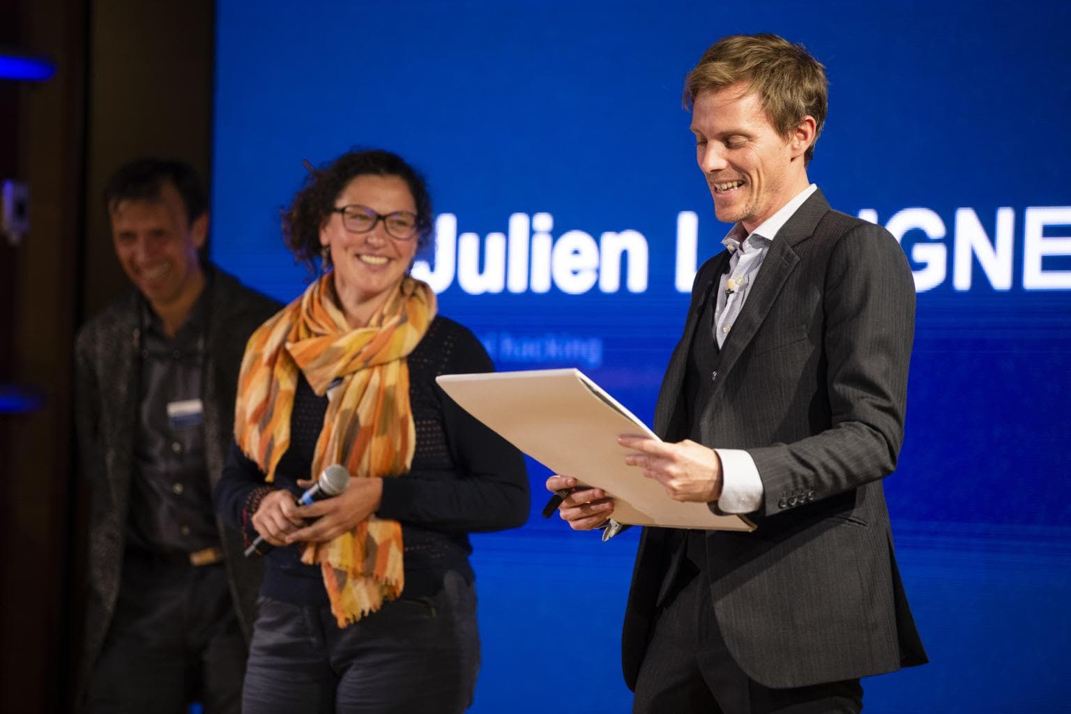 Julien Labigne on stage